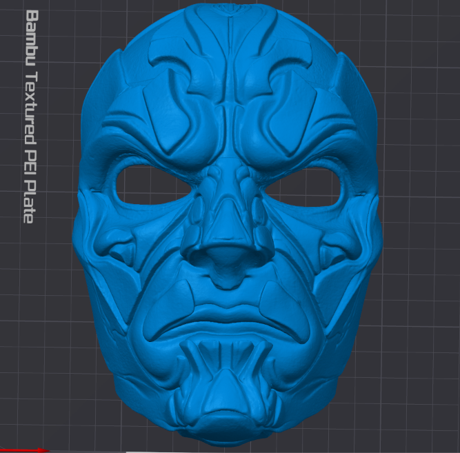 KAGEMEN — War Paint Oni Mask | Wearable Display Mask