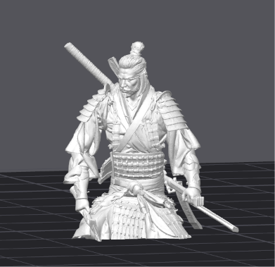 KENZO — Feudal Samurai Bust | Collectible Figure