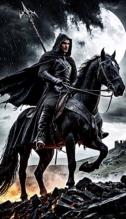 MORDECAI — Phantom Rider | Mounted Combat Figure