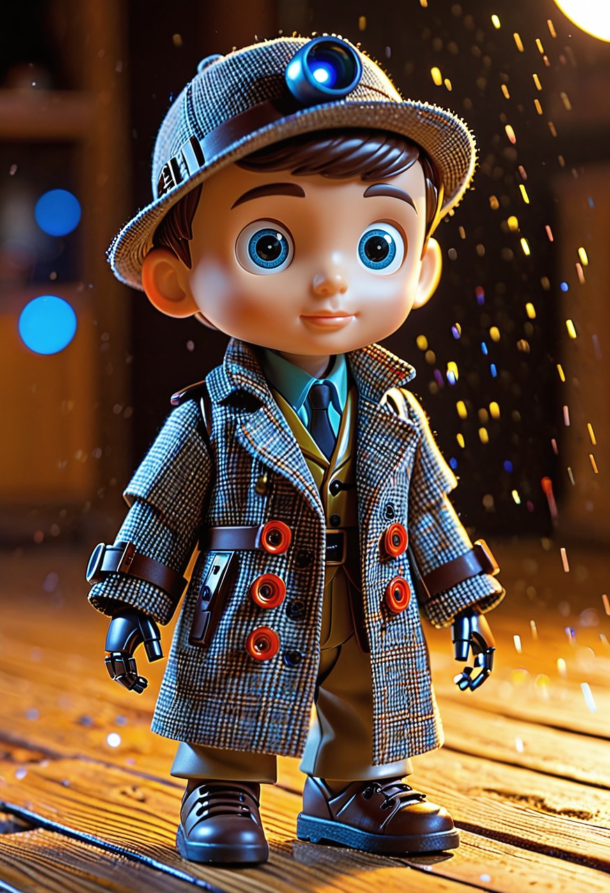 Oliver: The Cyber-Detective / Chibi Steampunk Explorer