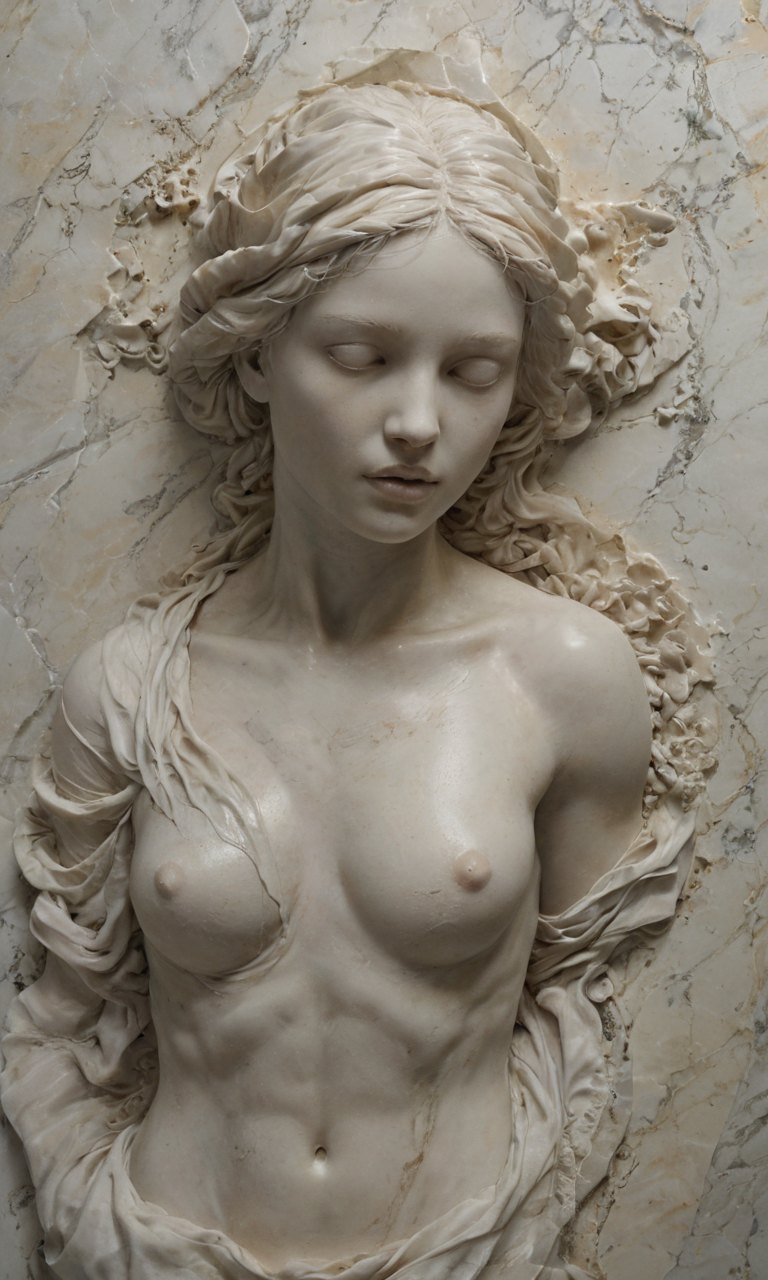 Venere — Marble Relief Bust | Classical Wall Sculpture