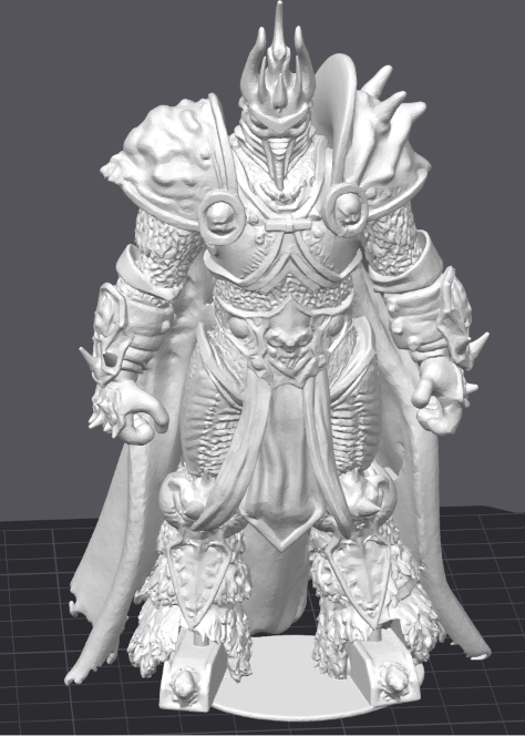 Sovrano Glaciale - Modello 3D da stampa / Frost Sovereign - 3D Print Model