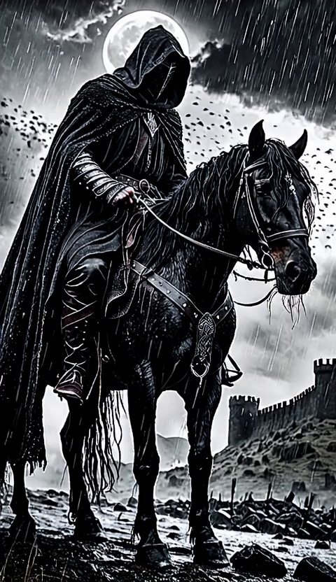 VAELTHORN — The Faceless Rider | Mounted Dark Fantasy Figure