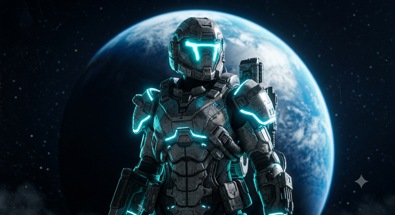 VEGA-7 – Sci-Fi Female Warrior Bust | Mecha Armor Figure