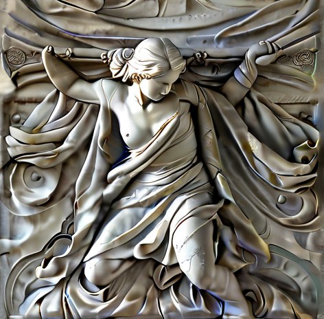 VELARA — Classical Relief Panel | Decorative Wall Art